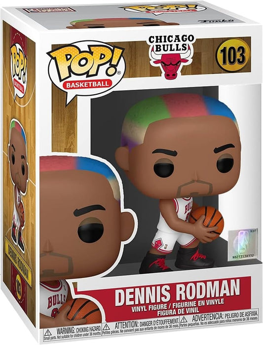 Funko Pop! Dennis Rodman 103 Chicago Bulls NBA