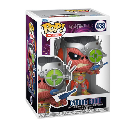 Funko Pop! Cyborg Eddie 438 Iron Maiden