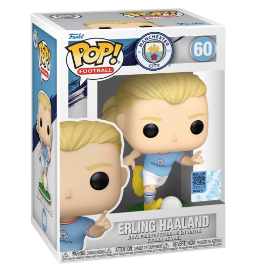 Funko Pop! Erling Haaland 60 Football Manchester City