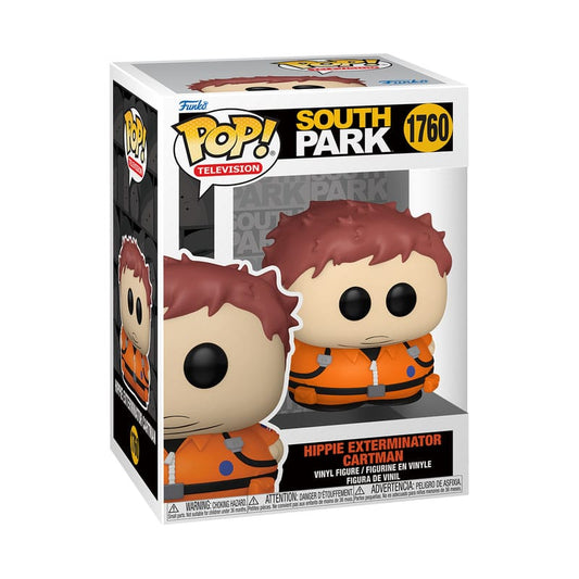 funko pop cartman south park hippie exterminator 
