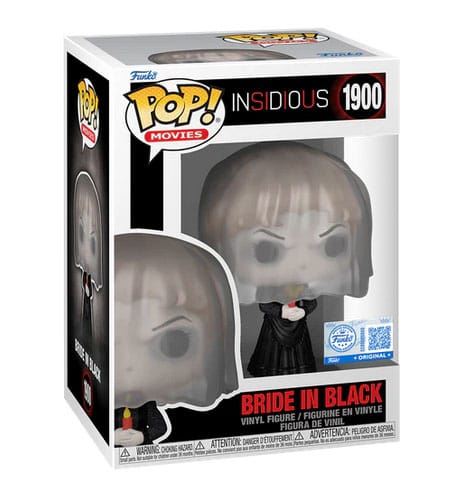 Funko Pop! Movies Insidious Bride in Black vinyl figure packaging on a white background horror 