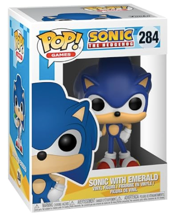 sonic with emerald funko pop

