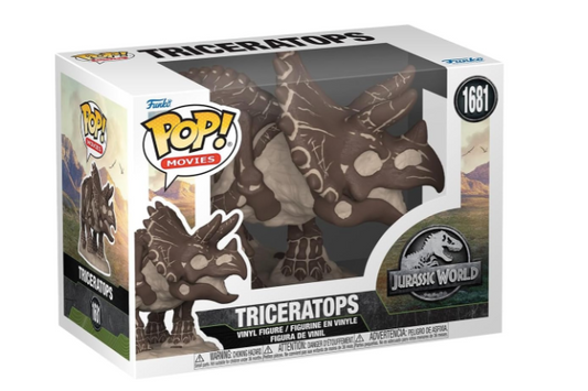 Backorder: Funko Pop! Triceratops 1681 Jurassic Park