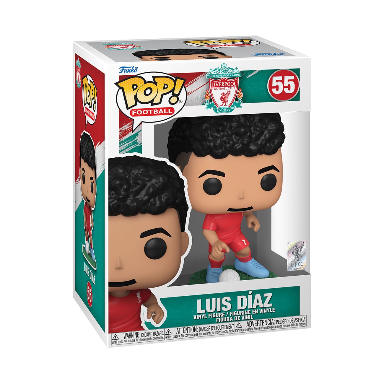 Funko Pop! Luis Diaz 55 EFL Liverpool