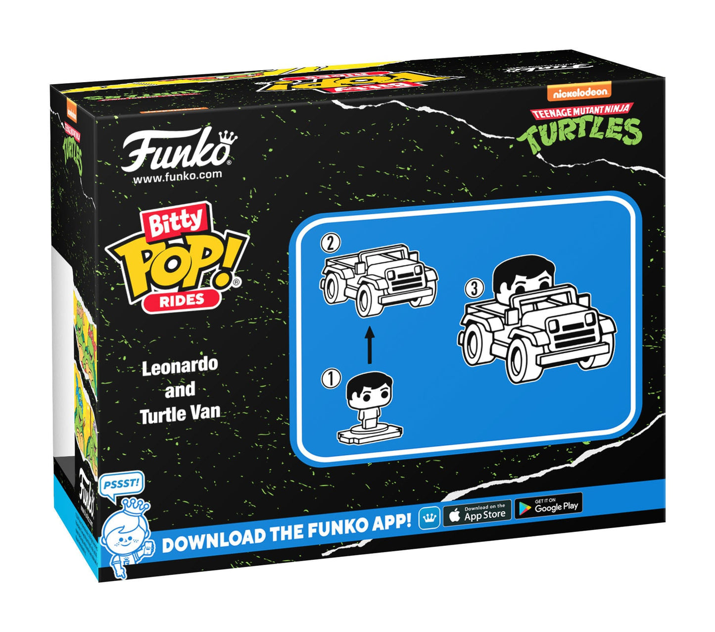 Funko Bitty Pop! Ride Leonardo and Van