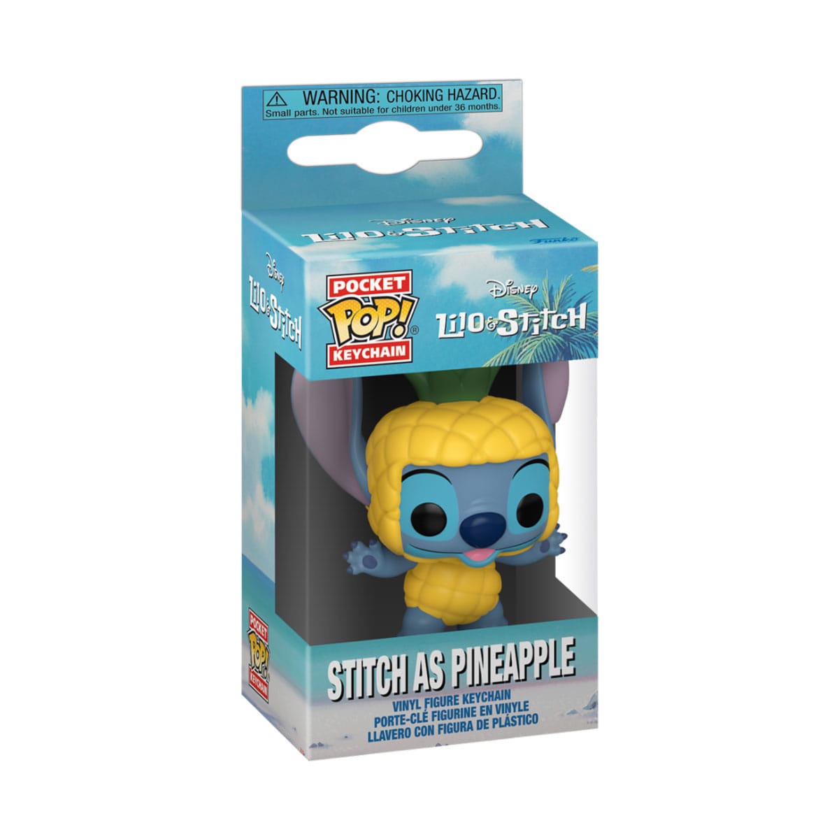 Funko Keychain Stitch as Pineapple Lilo & Stitch Disney