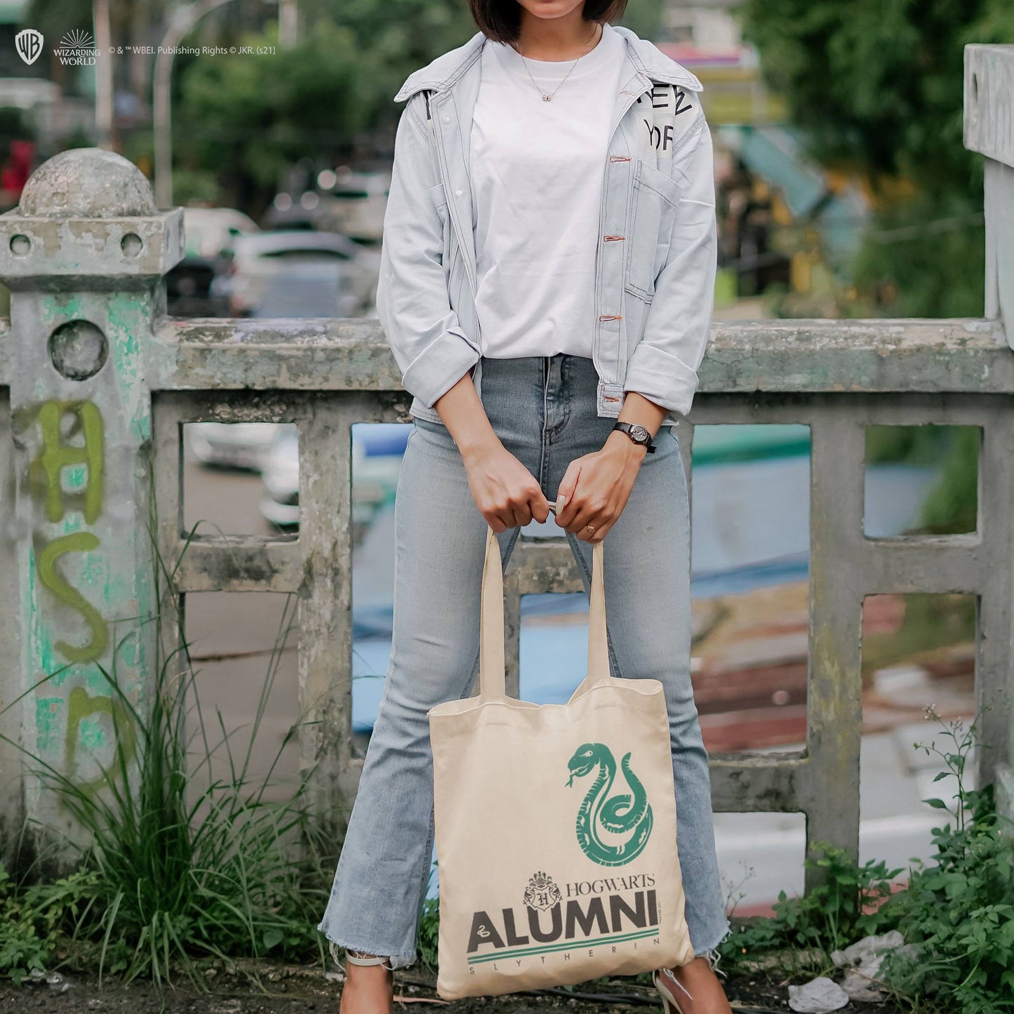 Harry Potter Tote Bag Slytherin Alumni