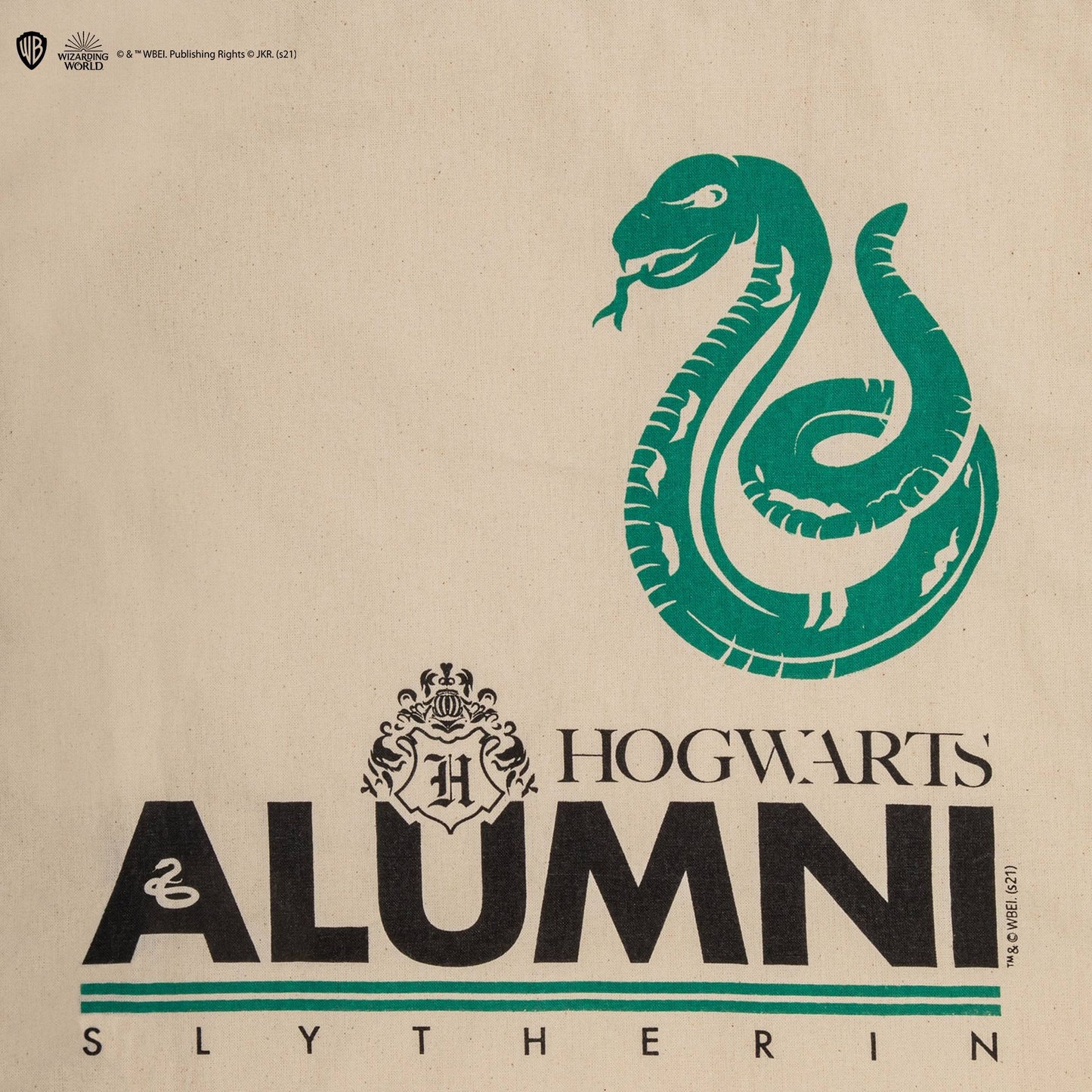 Harry Potter Tote Bag Slytherin Alumni