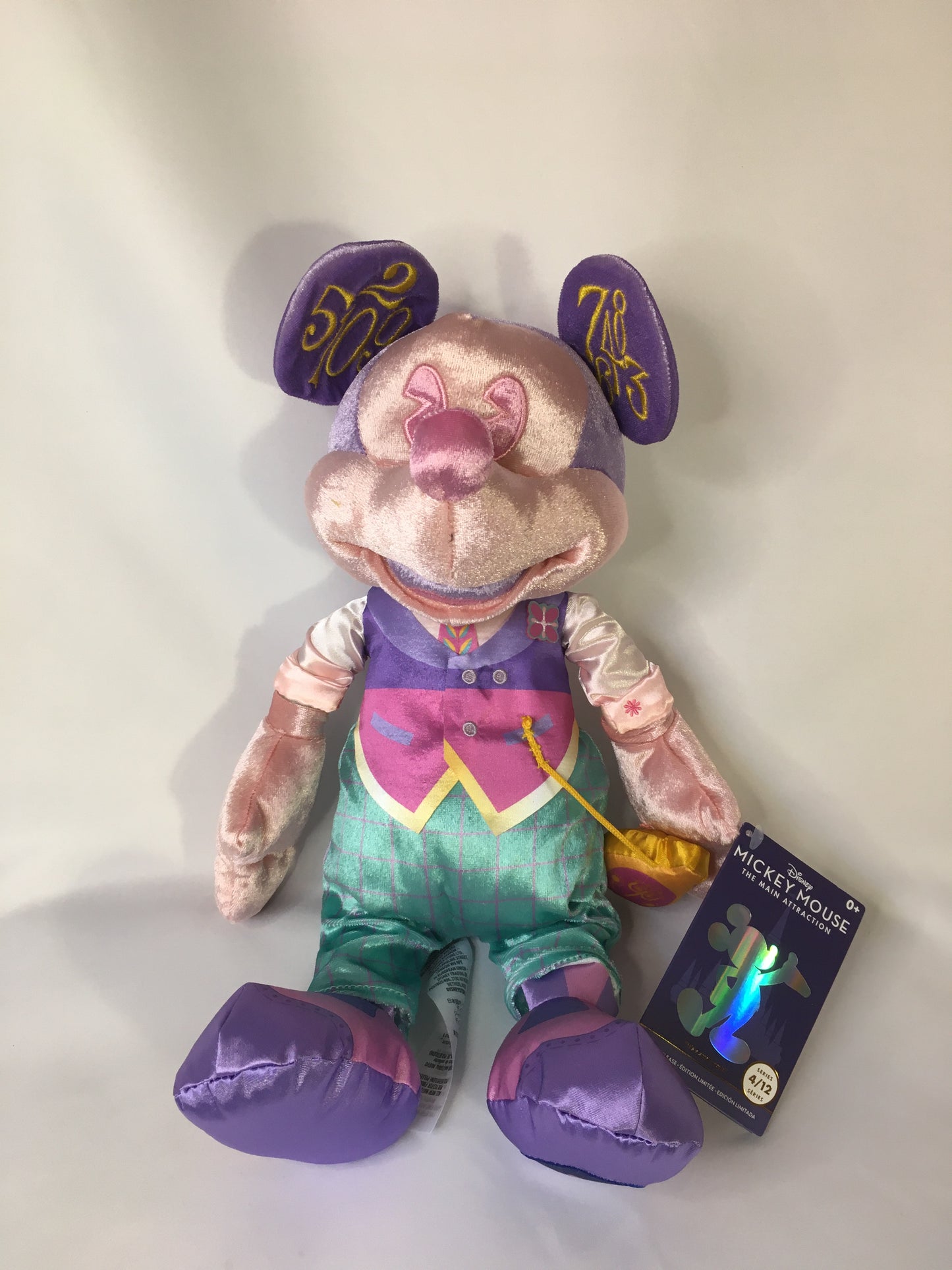 Plushie: Mickey Mouse  4/12 It's a Small World Disney The Main Attraction Collection