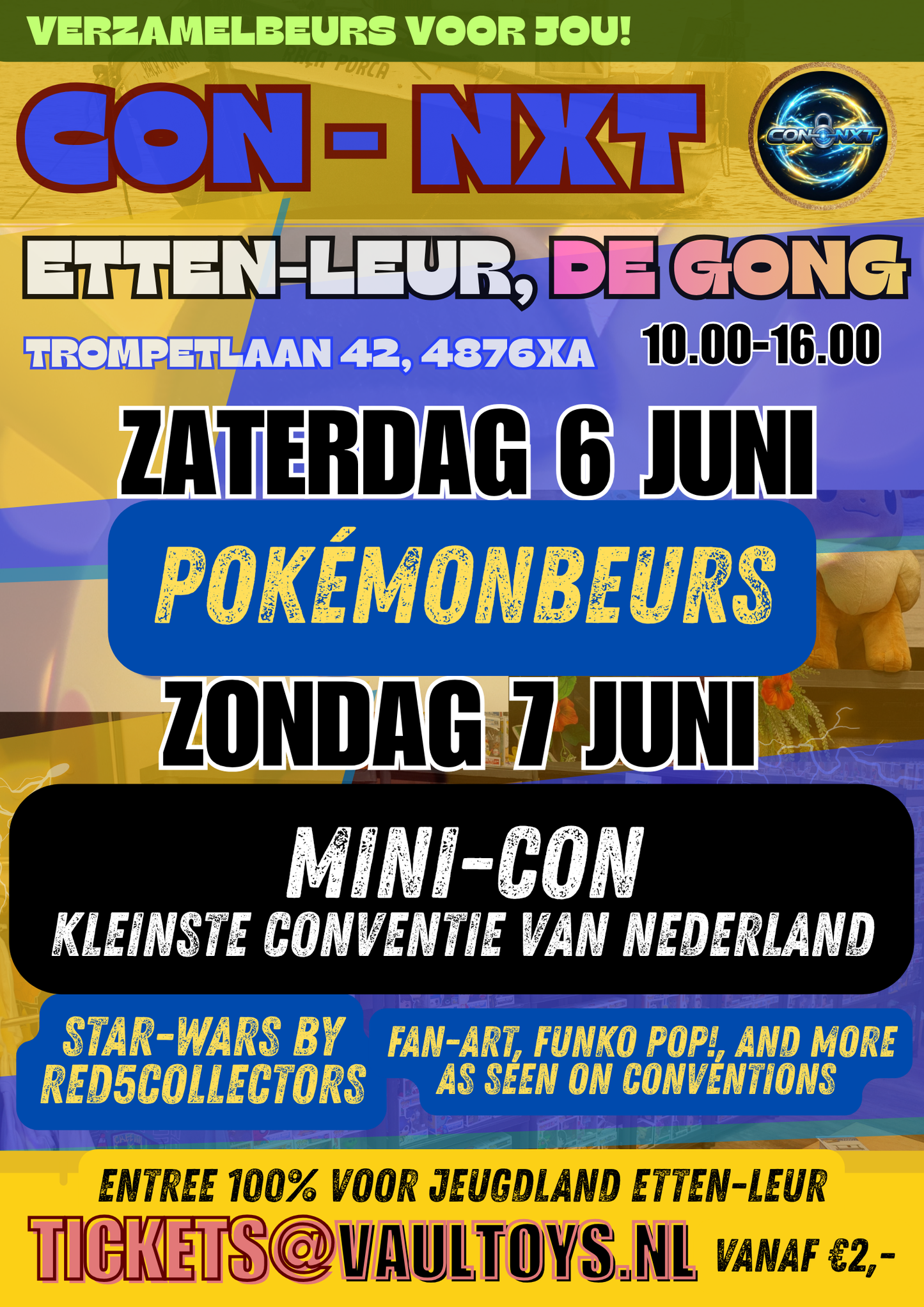 Tickets 6 juni Pokemon Beurs Etten-Leur