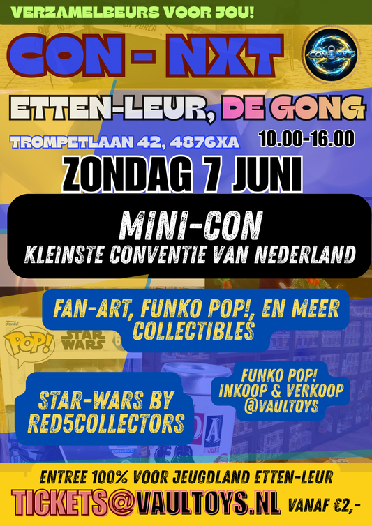 Tickets 7 juni Mini-Con Etten-Leur