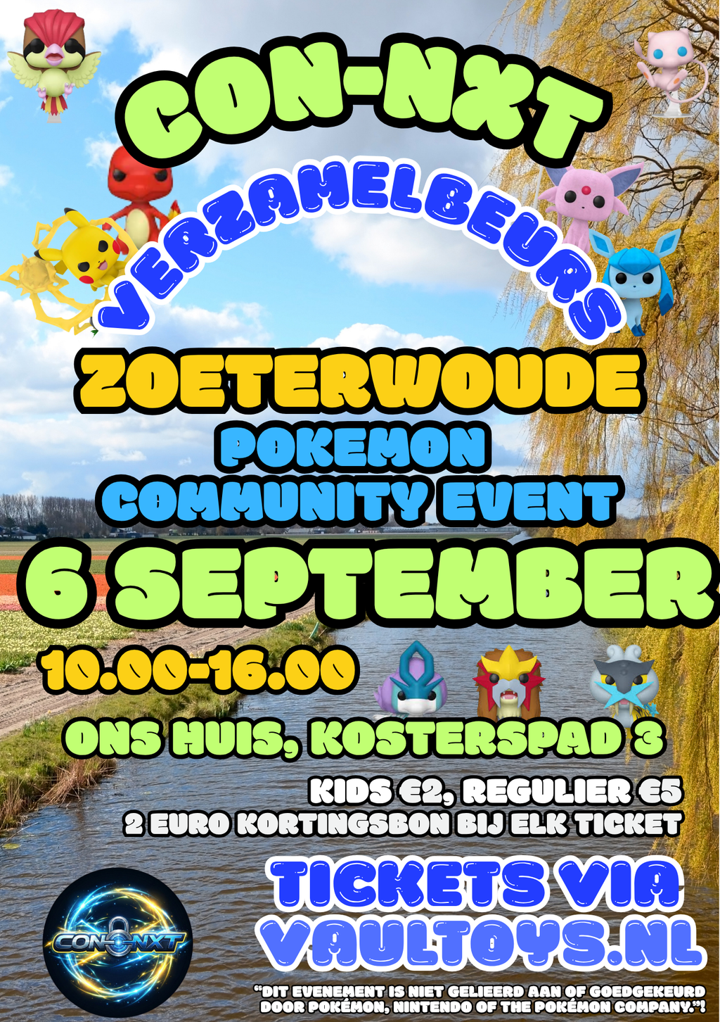 Tickets - Pokemon Beurs - Zoeterwoude