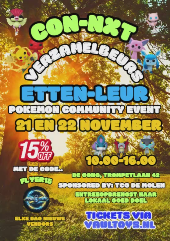 Ticket - Con-NXT Pokemon Beurs - Etten-Leur
