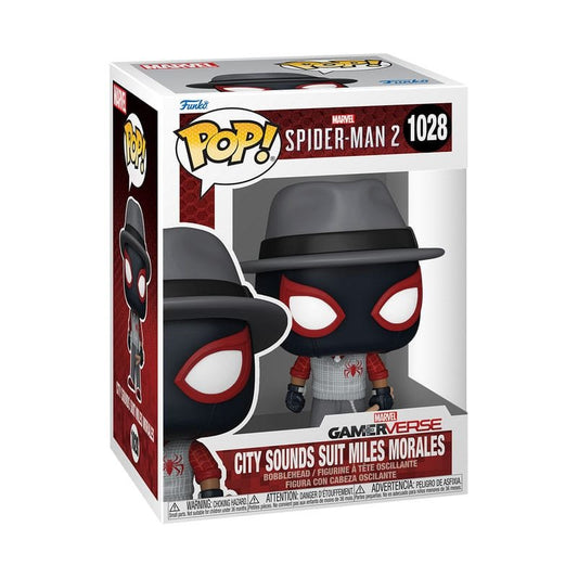 Funko Pop! Spider-Man 1028 Marvel City Sounds Miles