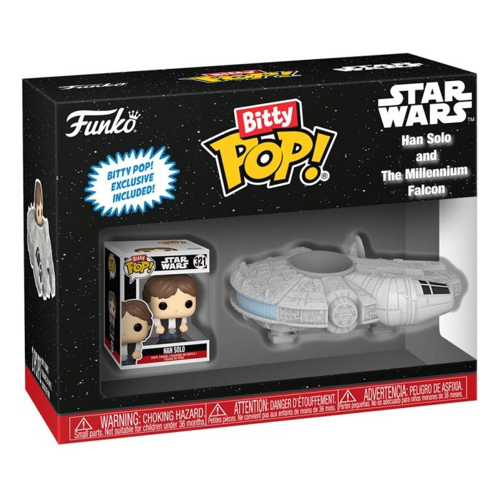 Funko Bitty Ride Han Solo Millennium Falcon Star Wars