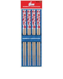 David Bowie Themed Bamboo Chop Sticks