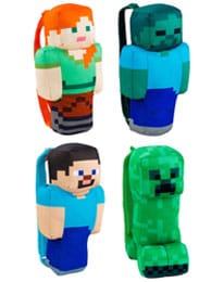 Minecraft Plush Backpacks