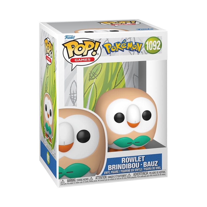 Funko Pop! Rowlet 1092 Pokemon