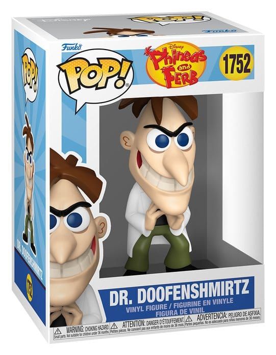 Funko Pop! | Dr. Doofenshmirtz 1752 - Phineas and Ferb