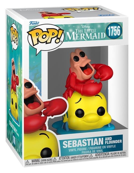 Funko Pop! | : TLM S3 - Sebastian & Flounder 1756 - Disney